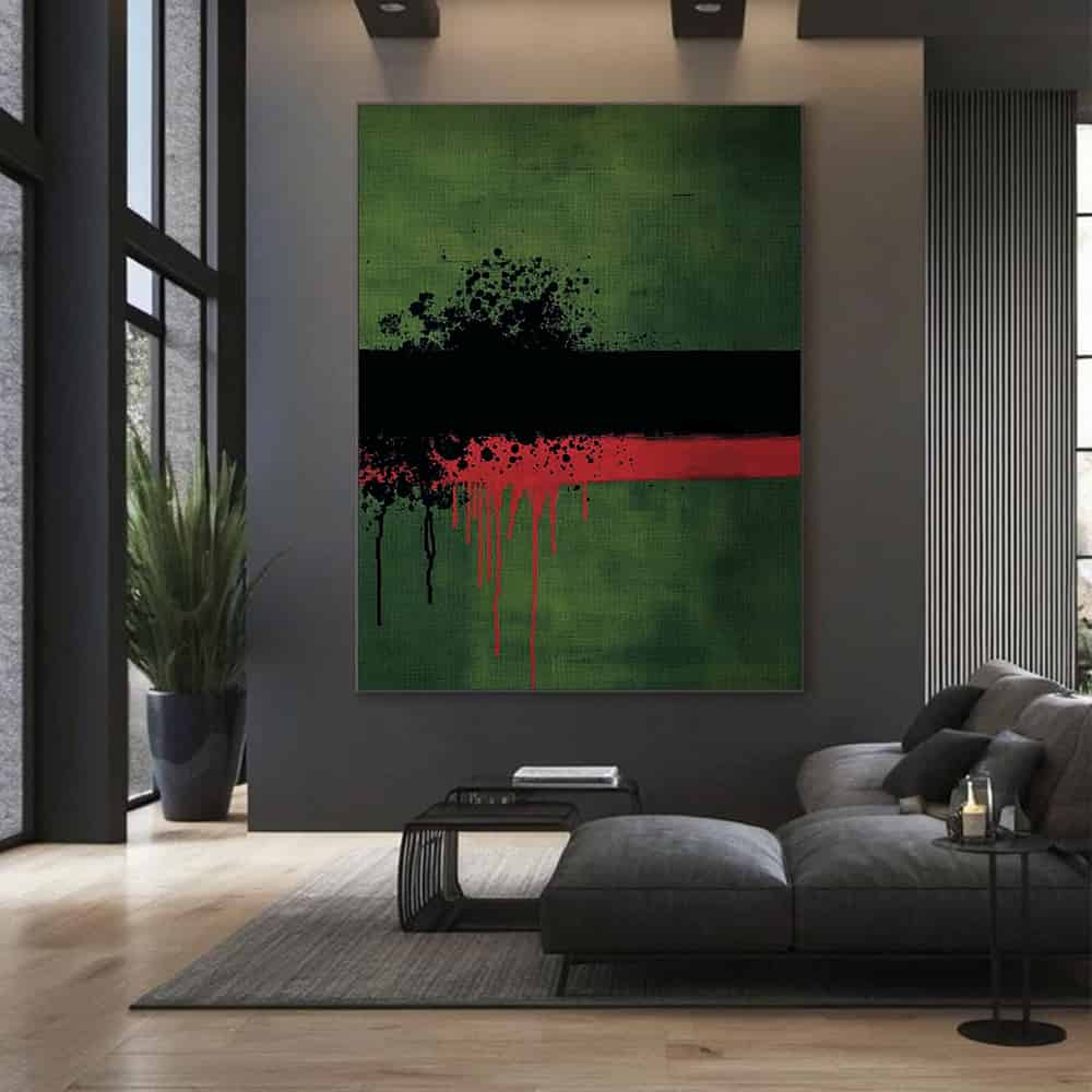 ABSTRACT ART "BREAKING POINT"