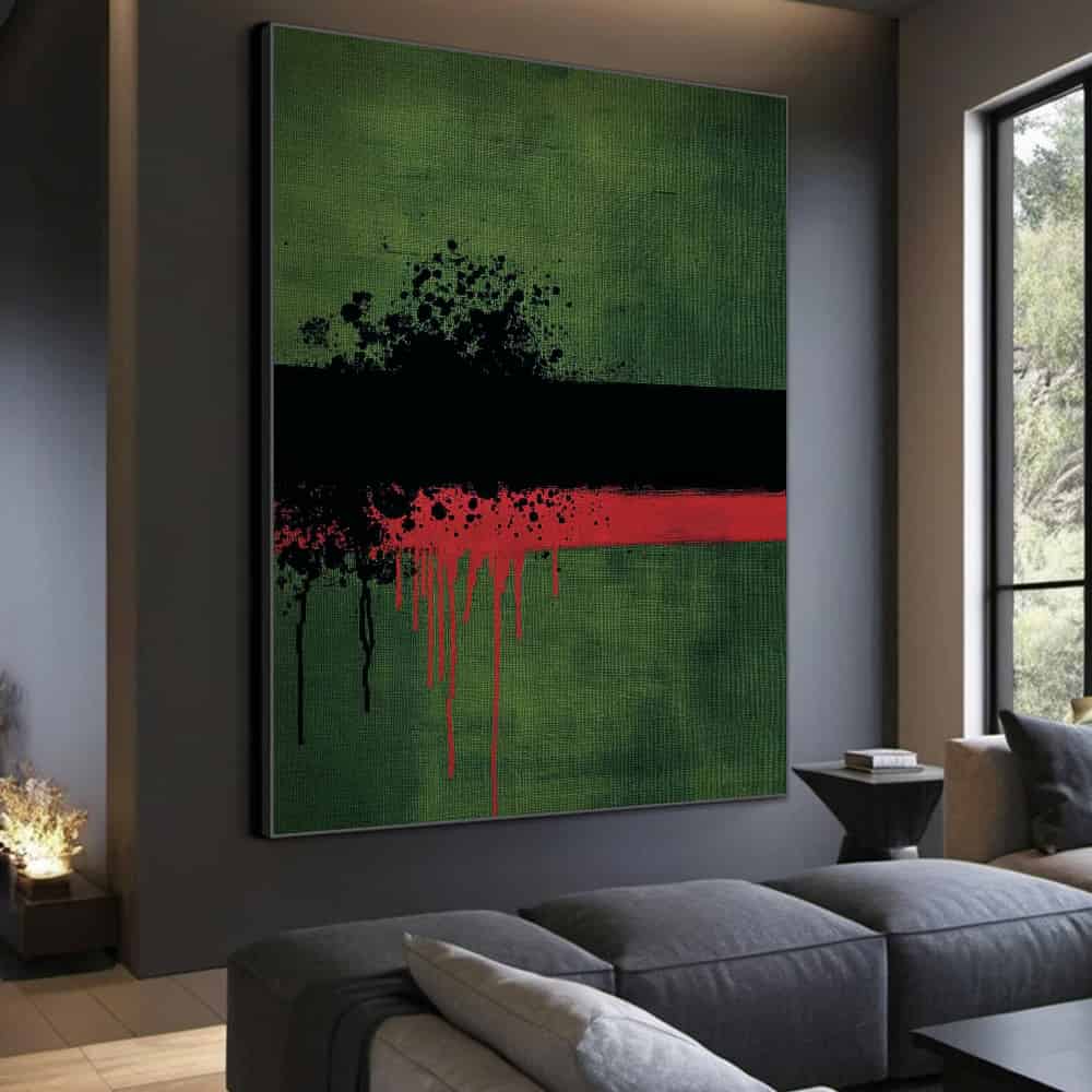 ABSTRACT ART "BREAKING POINT"