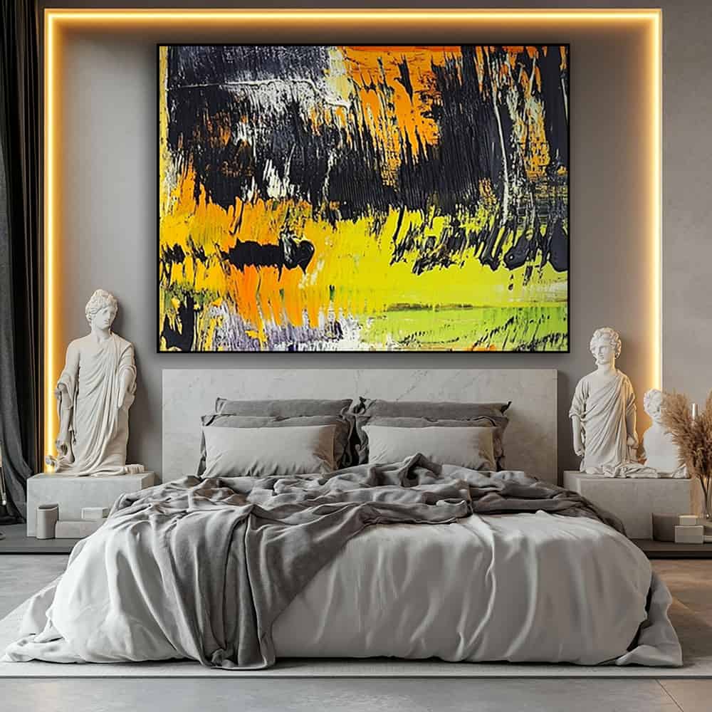 ABSTRACT ART "CINDERFALL"