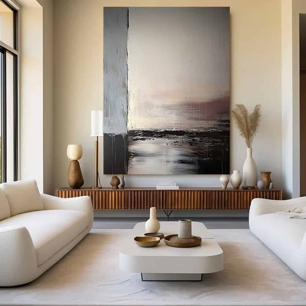 ABSTRACT ART "EDGE OF CALM"