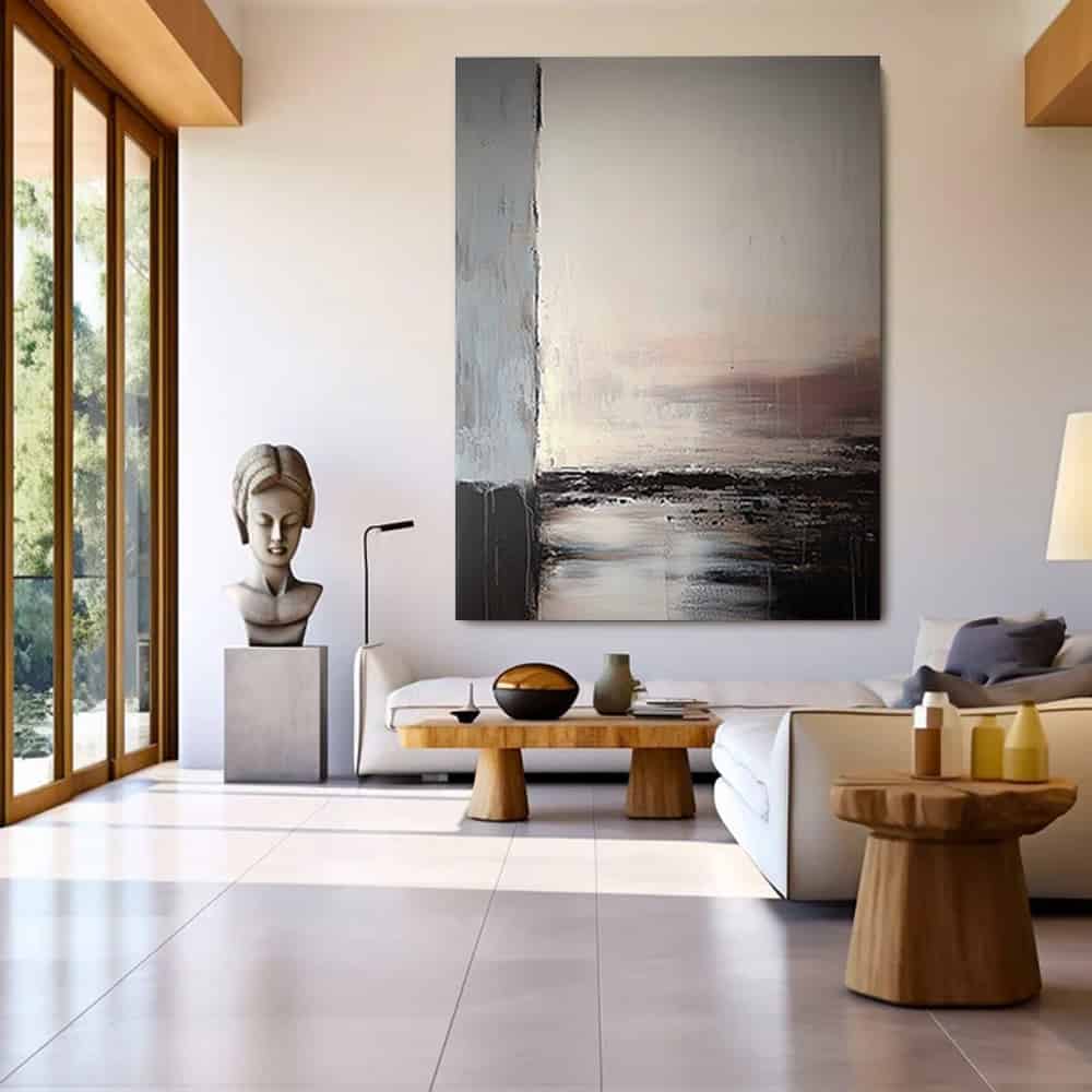 ABSTRACT ART "EDGE OF CALM"