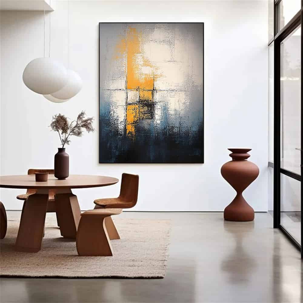 ABSTRACT ART "GOLDEN NEXUS"
