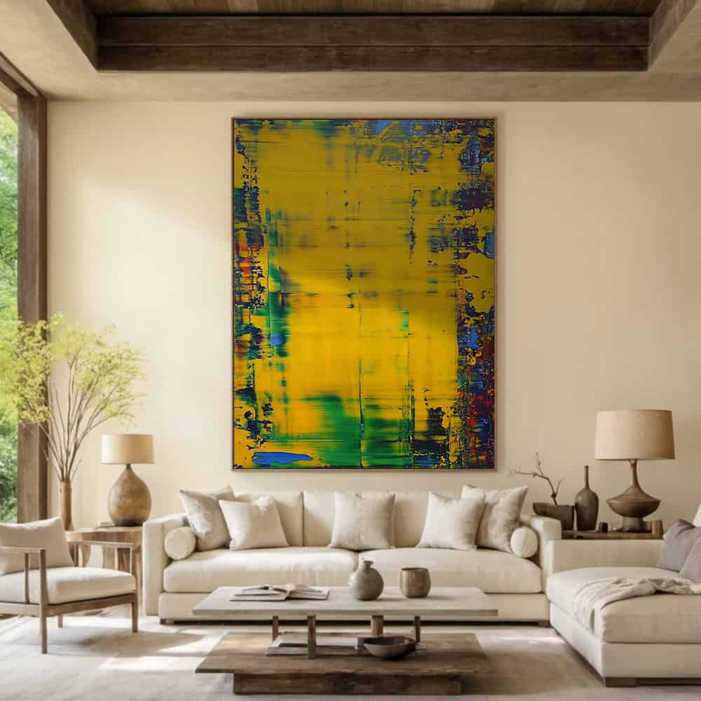 ABSTRACT ART "GOLDEN PALIMPSEST"