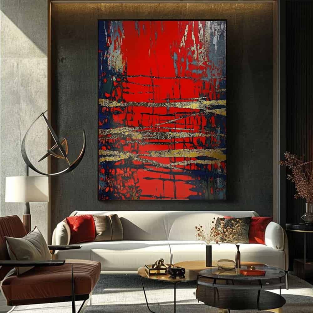 ABSTRACT ART "IMPERIAL SCARS"