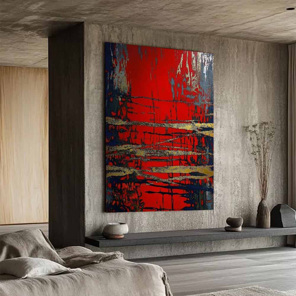ABSTRACT ART "IMPERIAL SCARS"