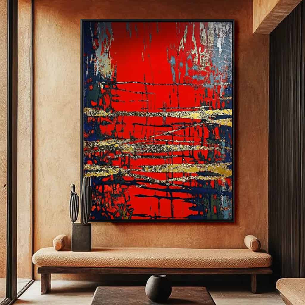ABSTRACT ART "IMPERIAL SCARS"