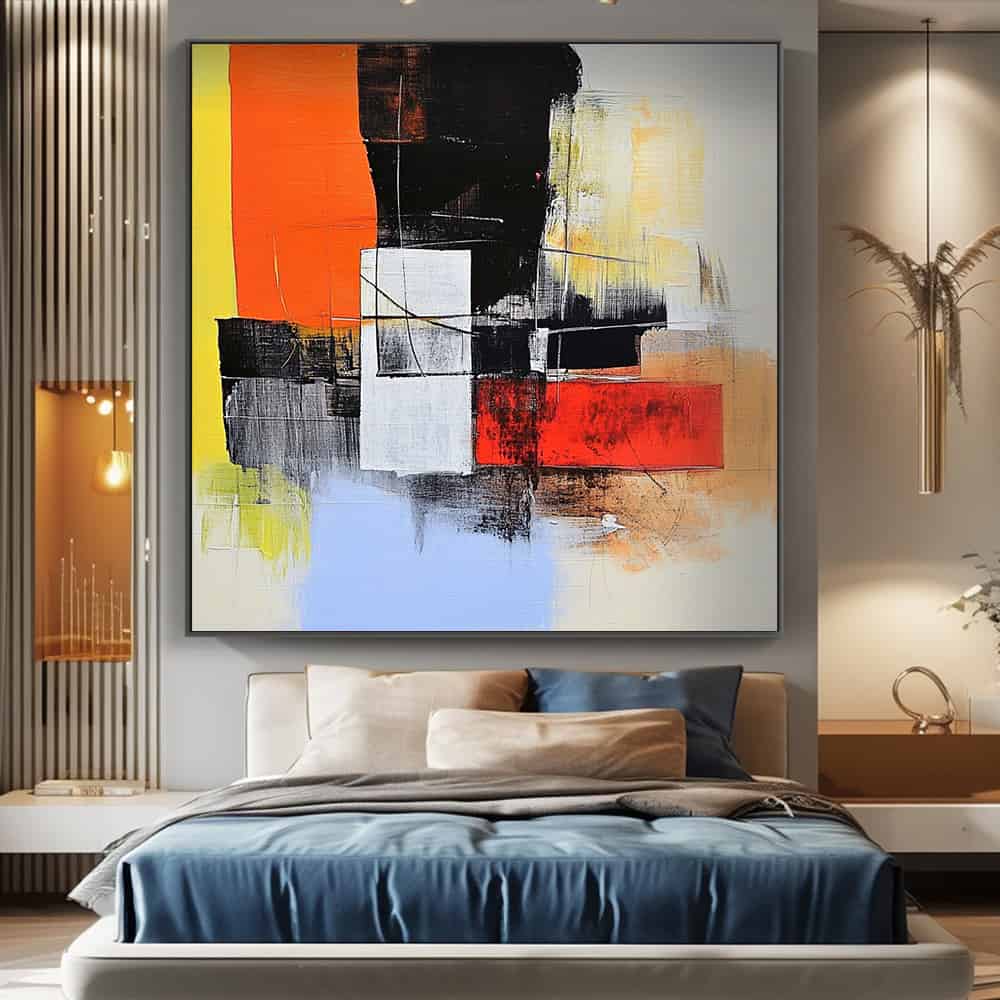 ABSTRACT ART "STRUCTURED CHAOS"