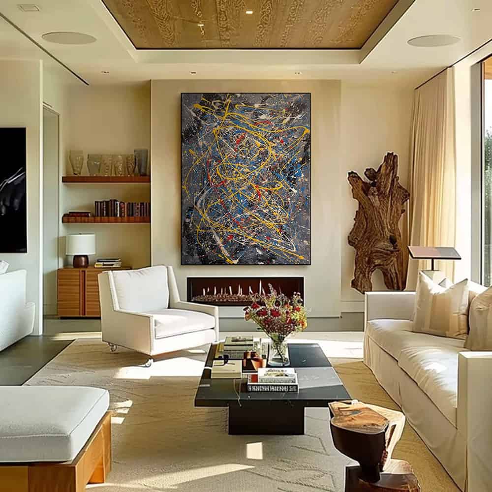 ABSTRACT ART "SYNAPTIC BURST"