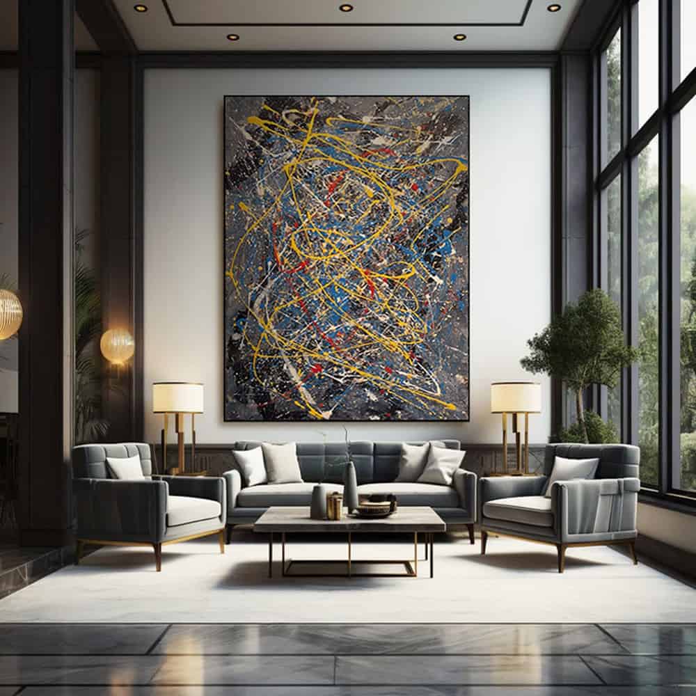 ABSTRACT ART "SYNAPTIC BURST"