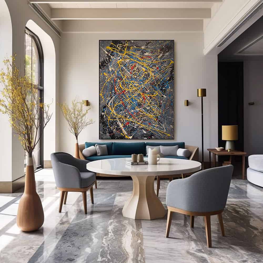 ABSTRACT ART "SYNAPTIC BURST"