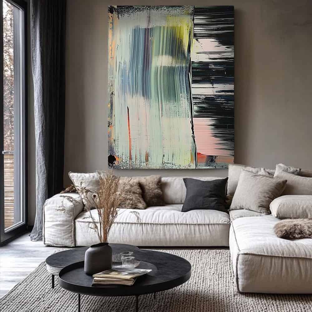 ABSTRACT ART "THE DIVIDE"