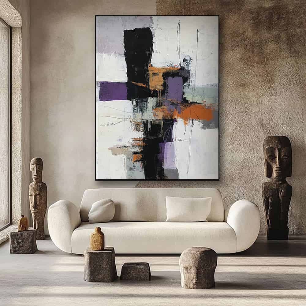 ABSTRACT ART "URBAN TOTEM"