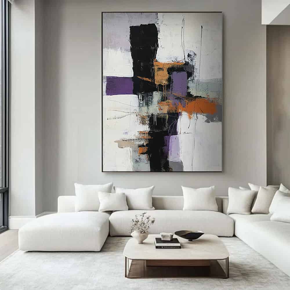 ABSTRACT ART "URBAN TOTEM"