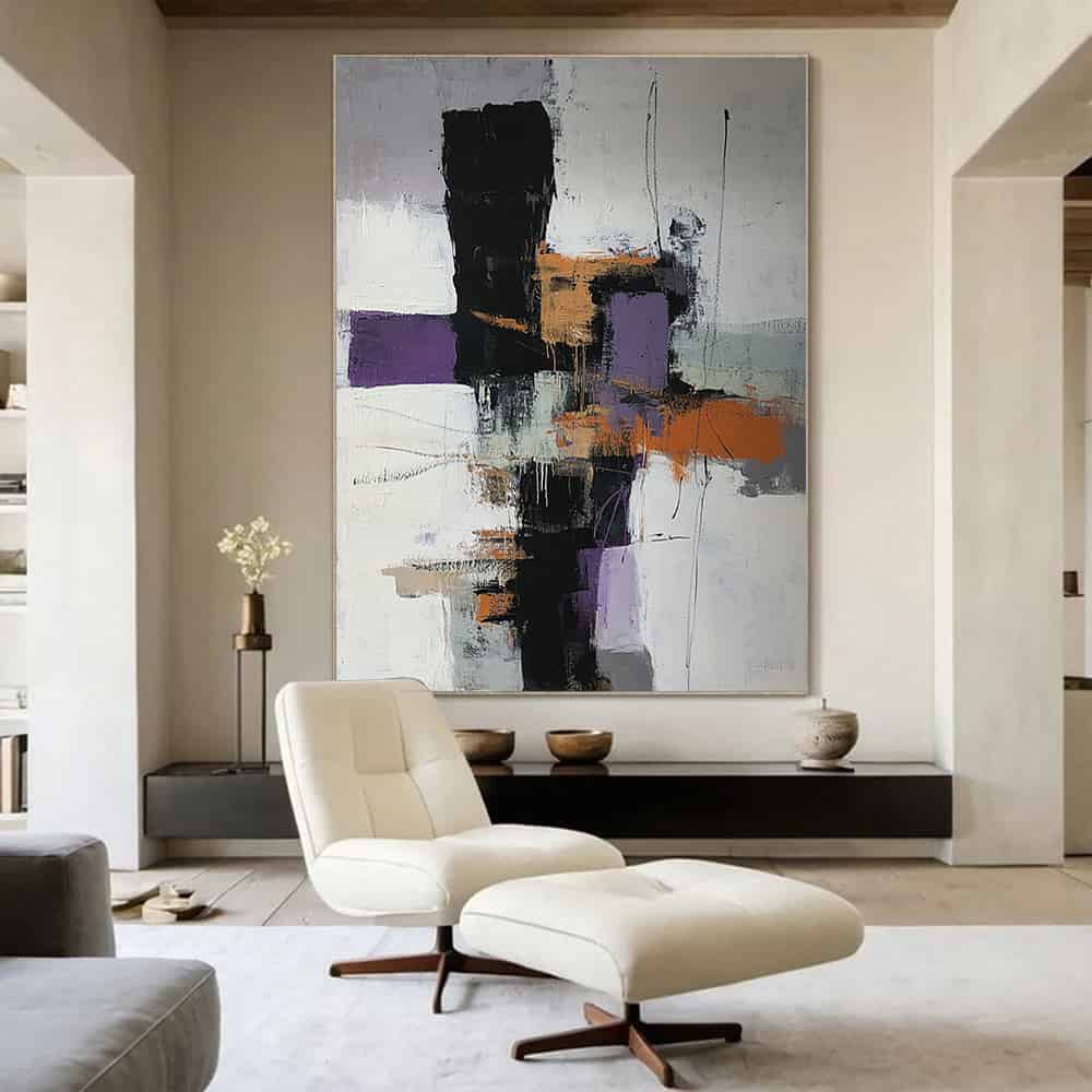 ABSTRACT ART "URBAN TOTEM"