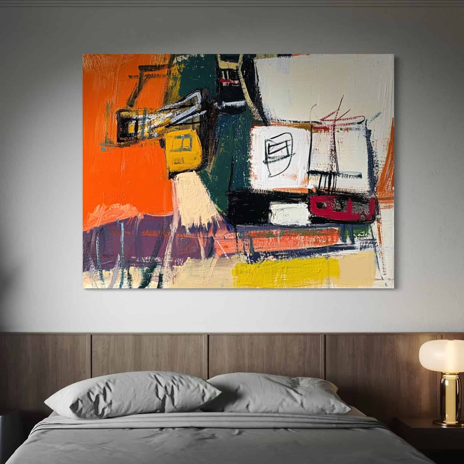 ABSTRACT ART "URBAN JAZZ"