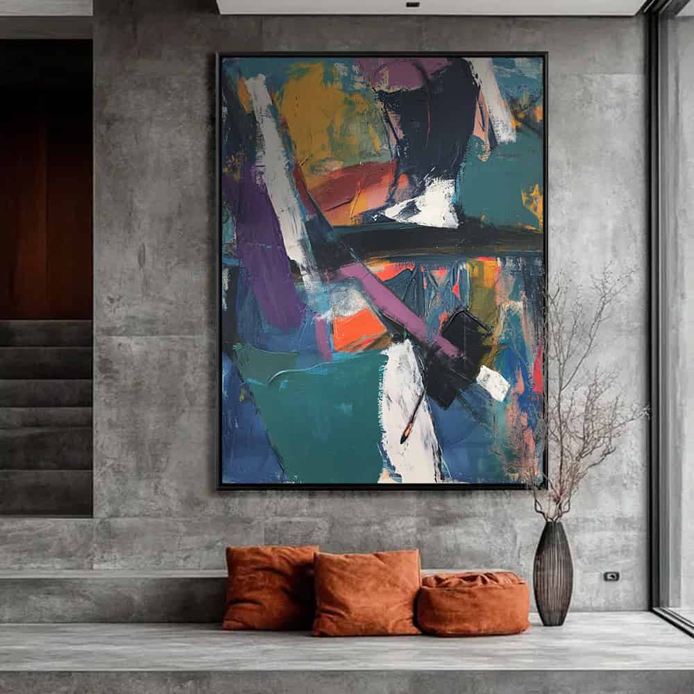 ABSTRACT EXPRESSIONISM "URBAN FRACTURE"