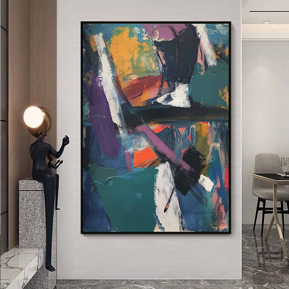 ABSTRACT EXPRESSIONISM "URBAN FRACTURE"