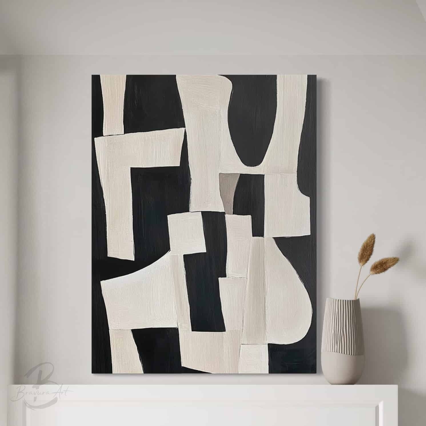 ABSTRACT ART "SHADOW PLAY"