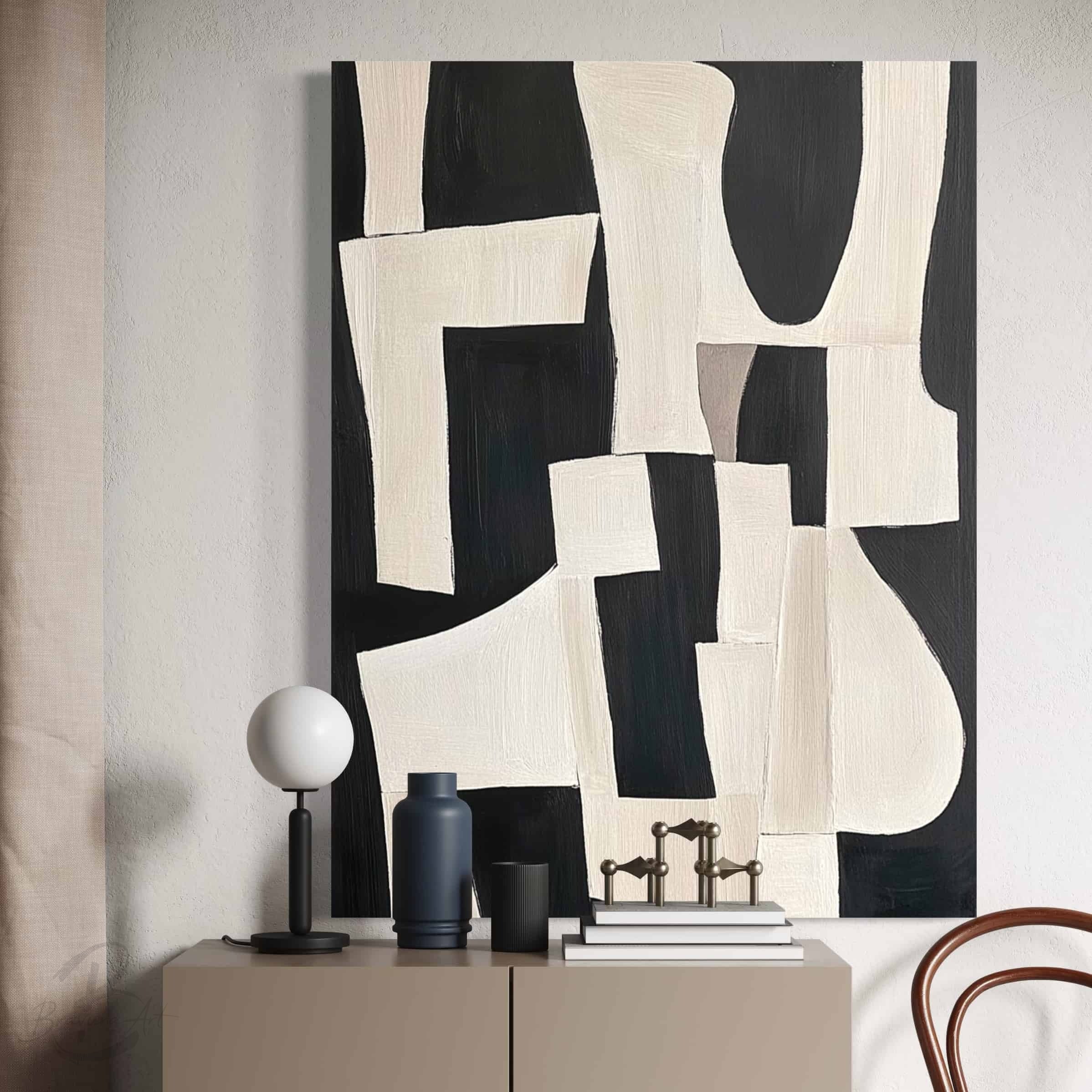 ABSTRACT ART "SHADOW PLAY"