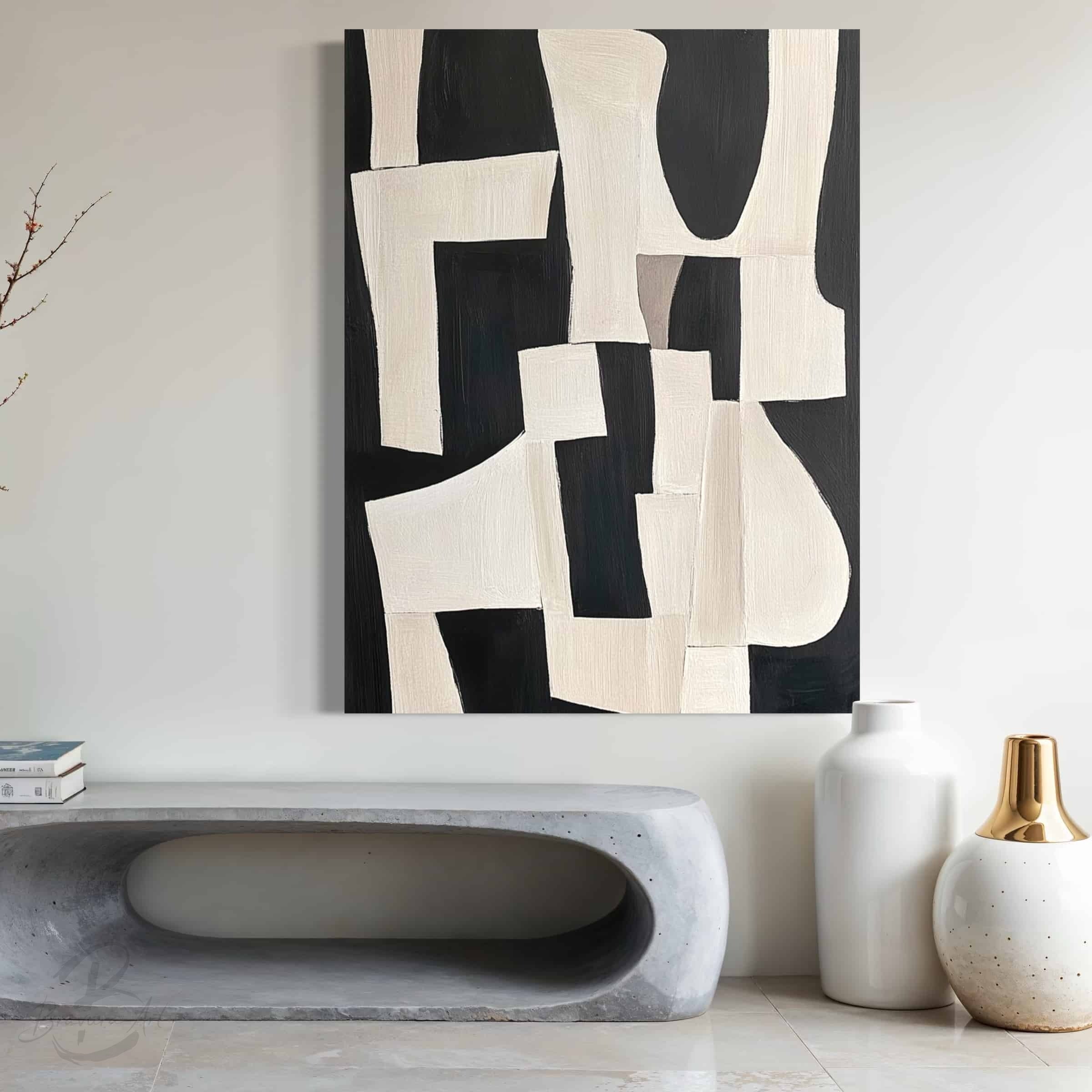 ABSTRACT ART "SHADOW PLAY"