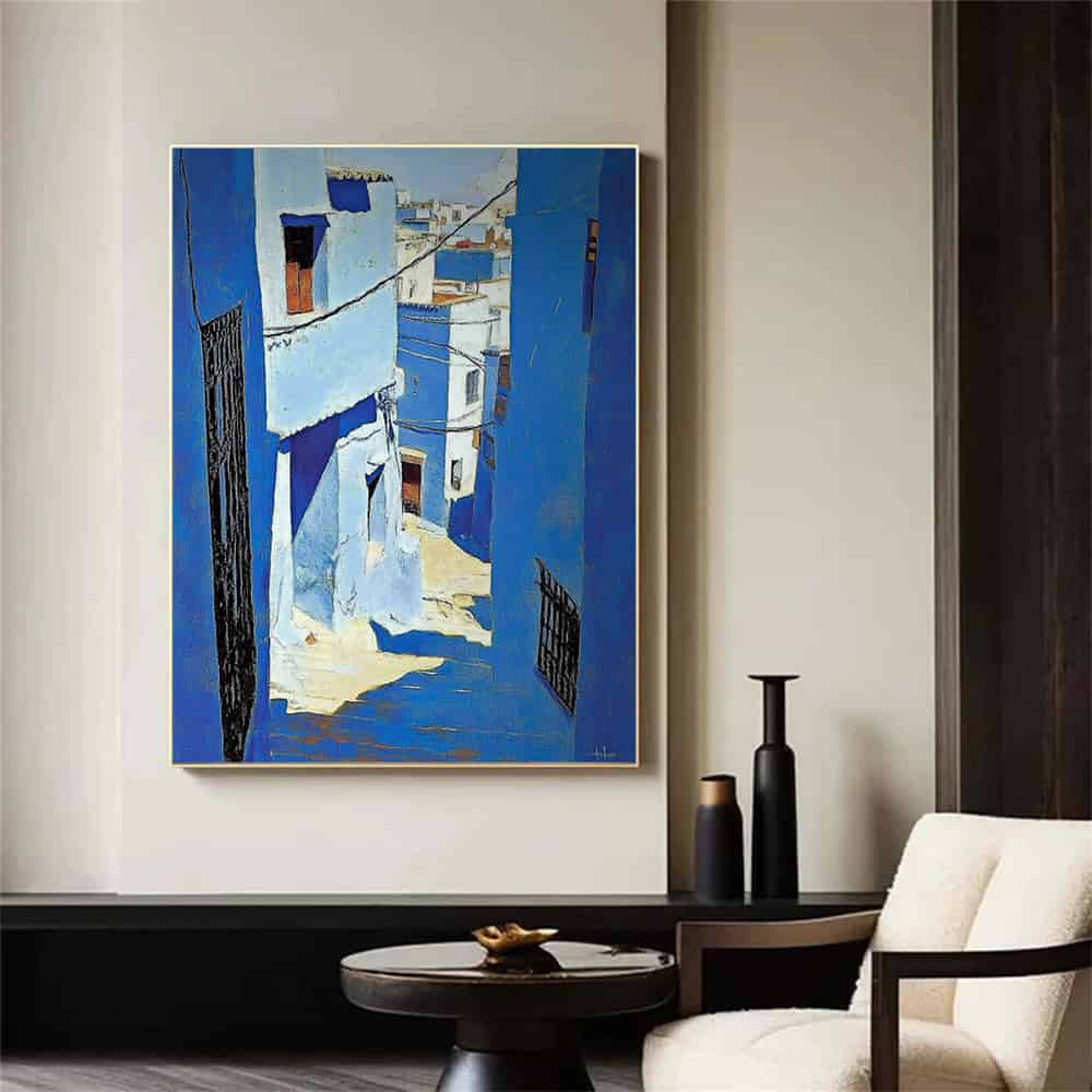 ARCHITECTURE ART "BLUE PASSAGE"