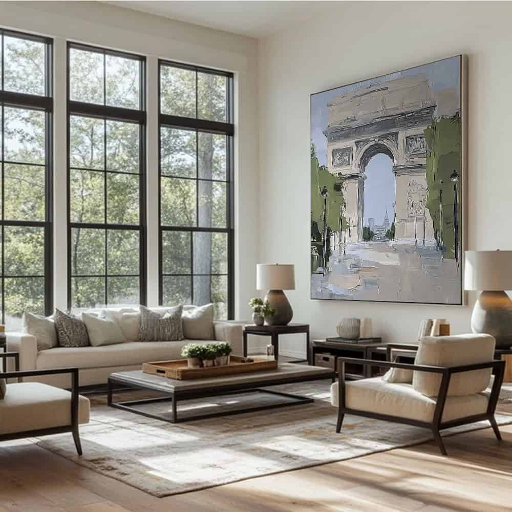 ARCHITECTURE ART "PARISIAN VISTA"