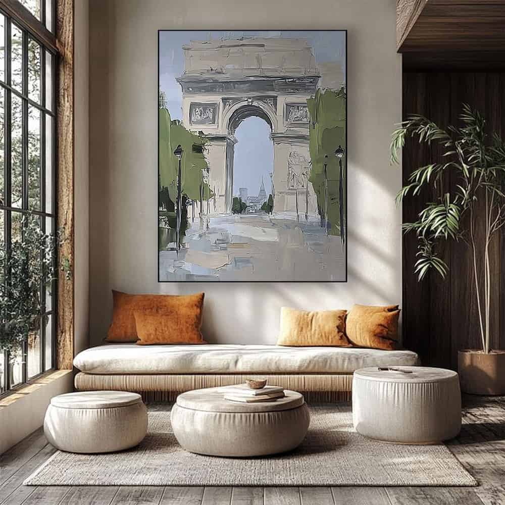ARCHITECTURE ART "PARISIAN VISTA"