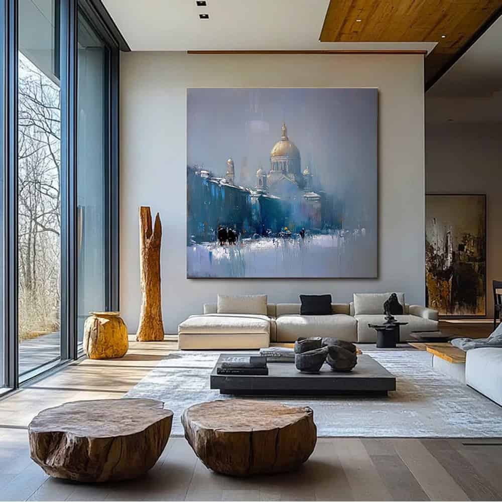 ARCHITECTURE ART "WINTER GHOST"