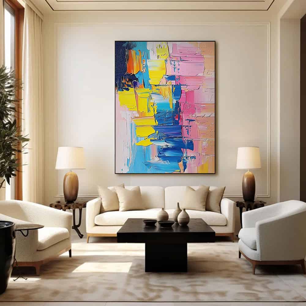 COLOR ABSTRACT ART "CANDY RUSH"