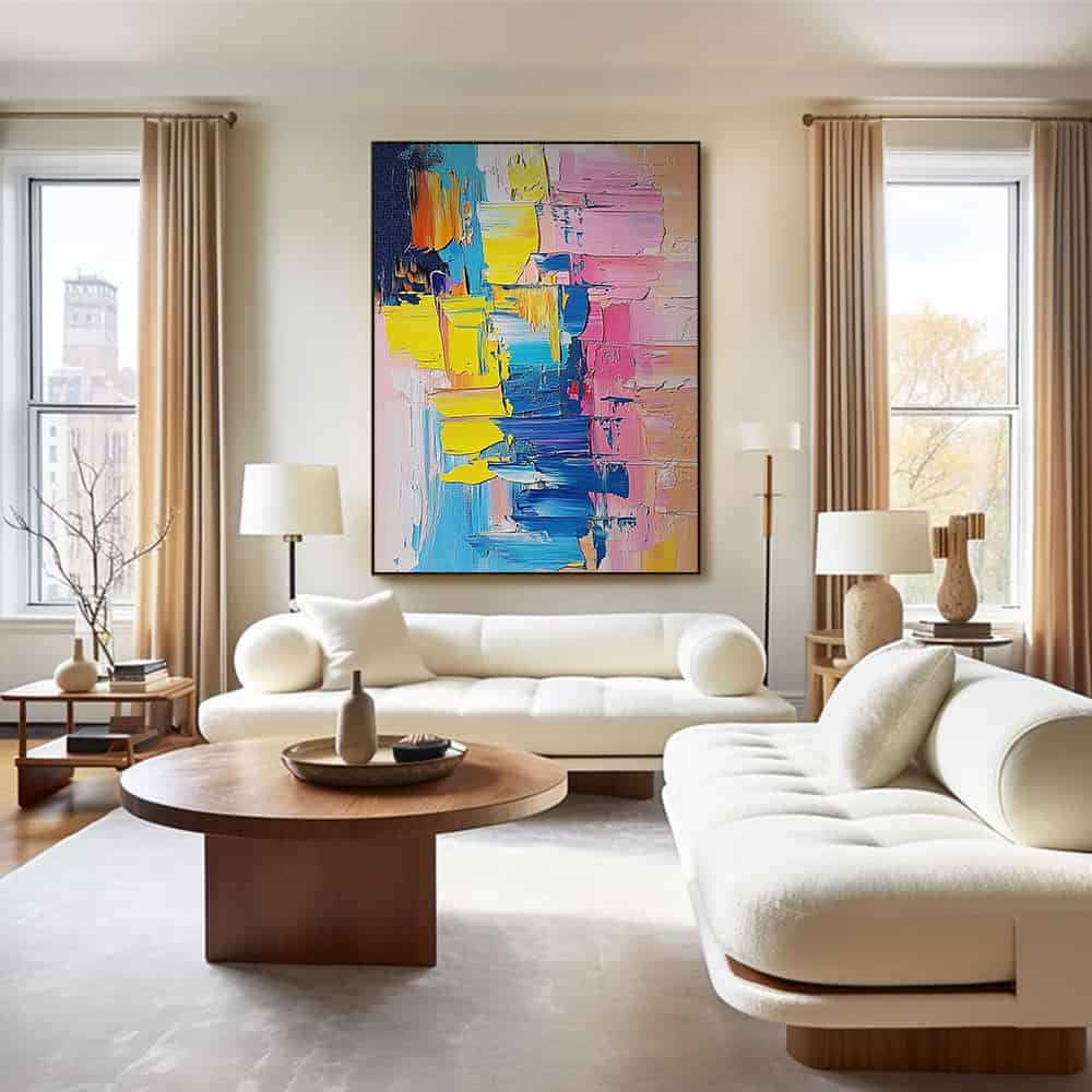 COLOR ABSTRACT ART "CANDY RUSH"