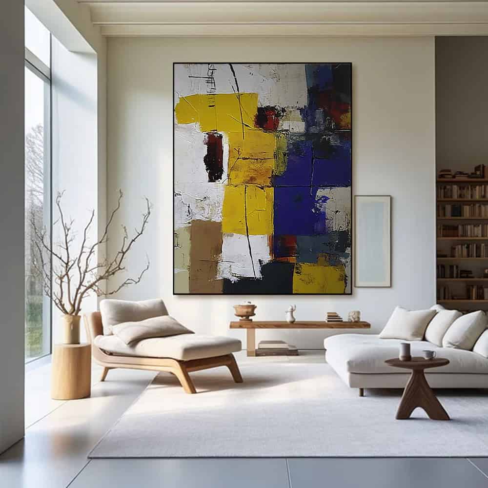 COLOR ABSTRACT ART "CONSTRUCTED CHAOS"