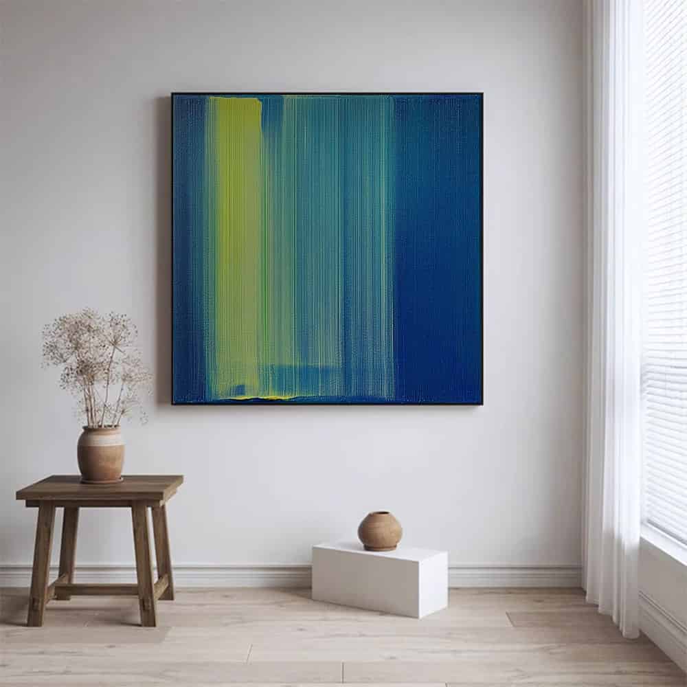 COLOR ABSTRACT ART "GLIMMERFALL"