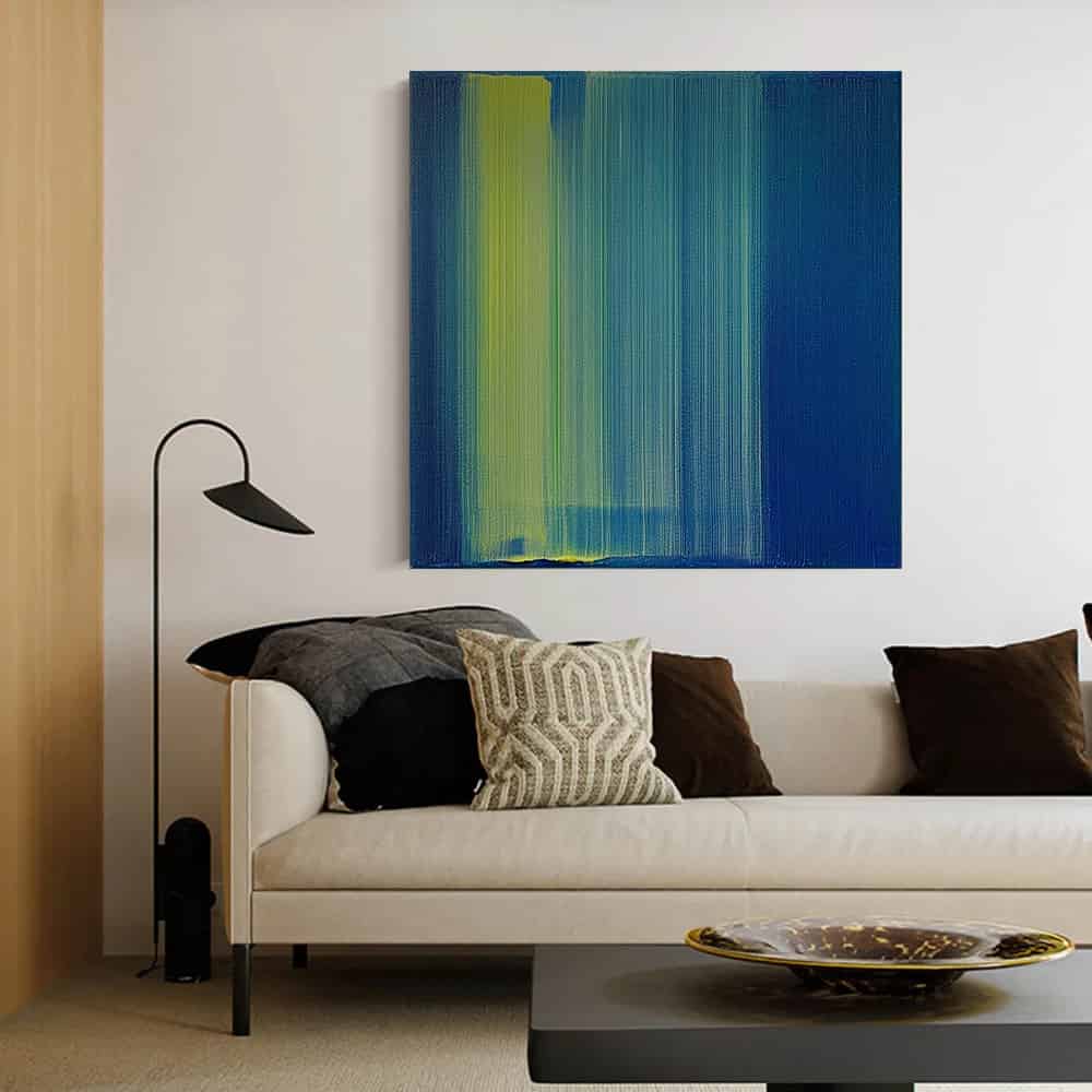 COLOR ABSTRACT ART "GLIMMERFALL"