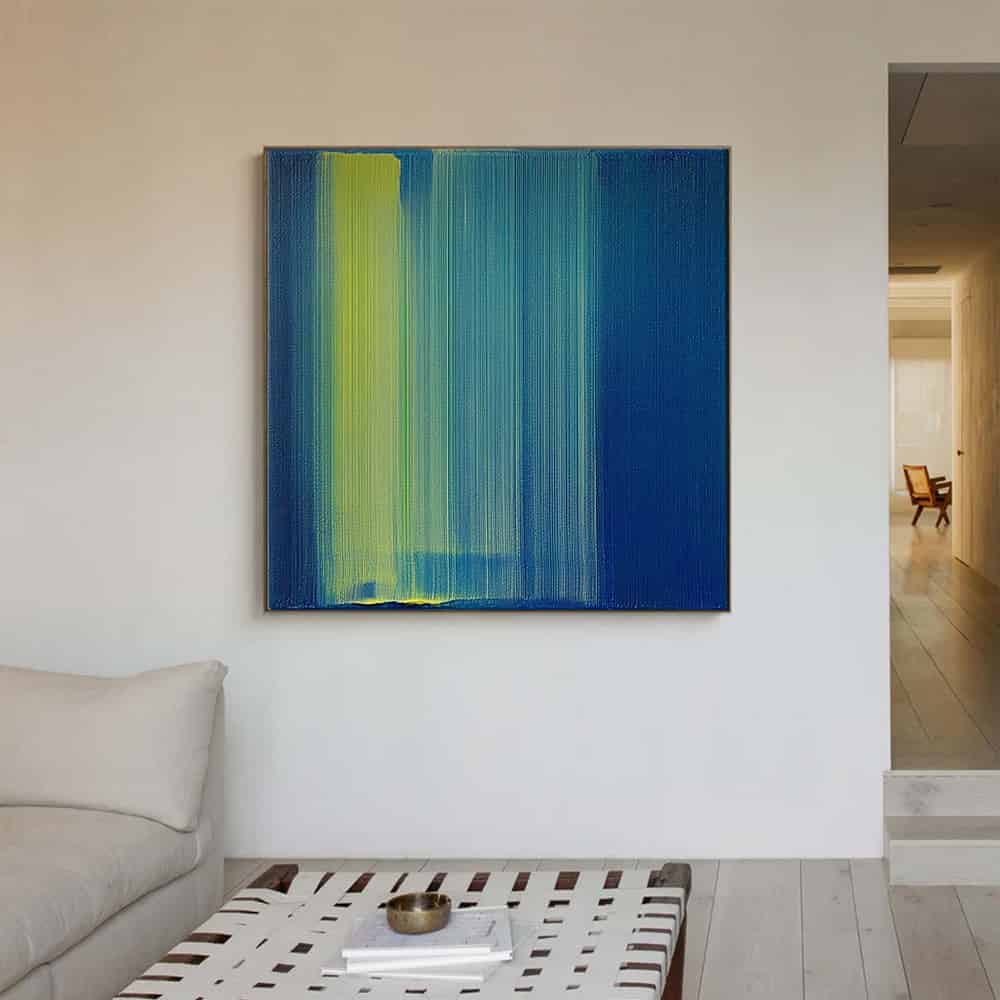 COLOR ABSTRACT ART "GLIMMERFALL"