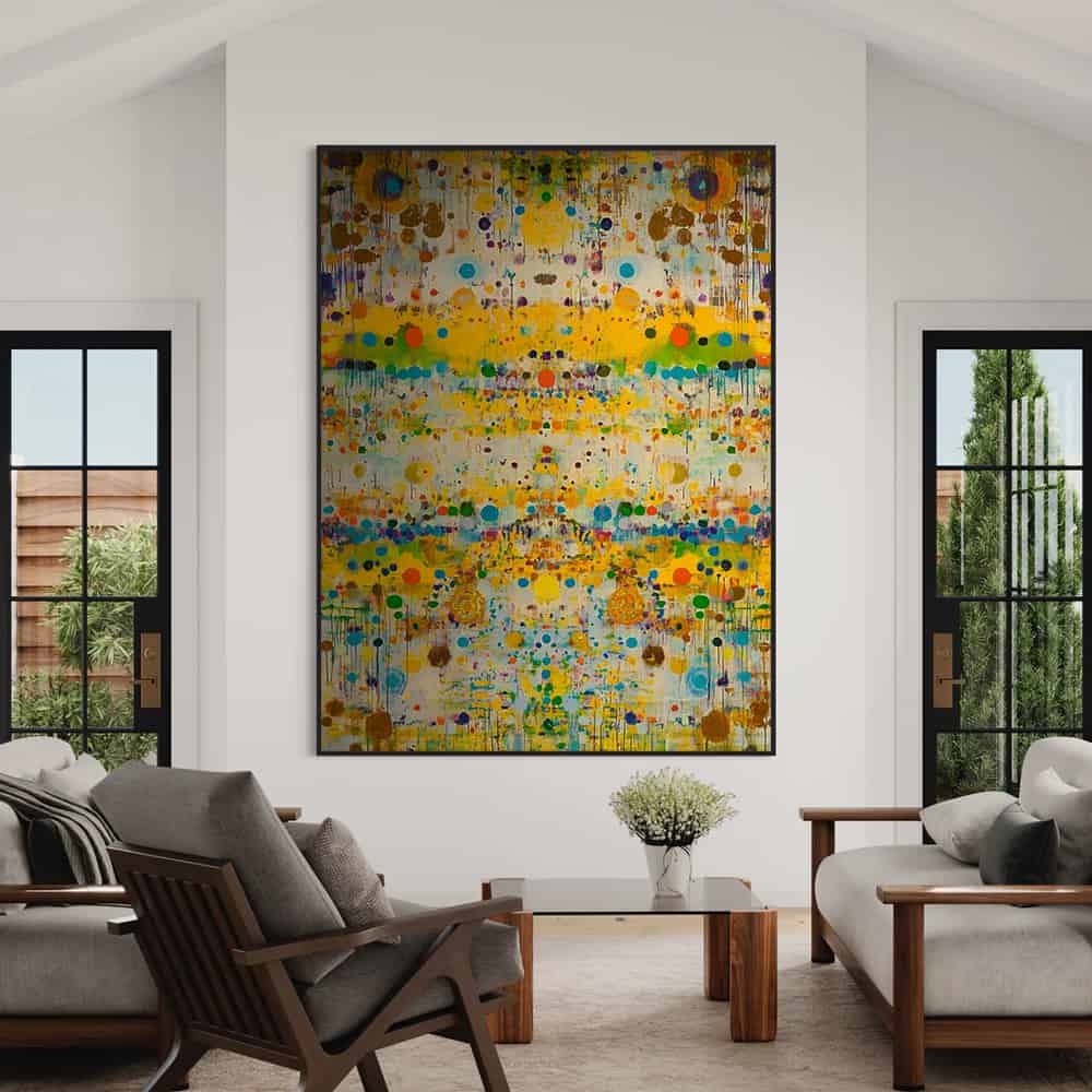 COLOR ABSTRACT ART "JUBILEE MIRAGE"