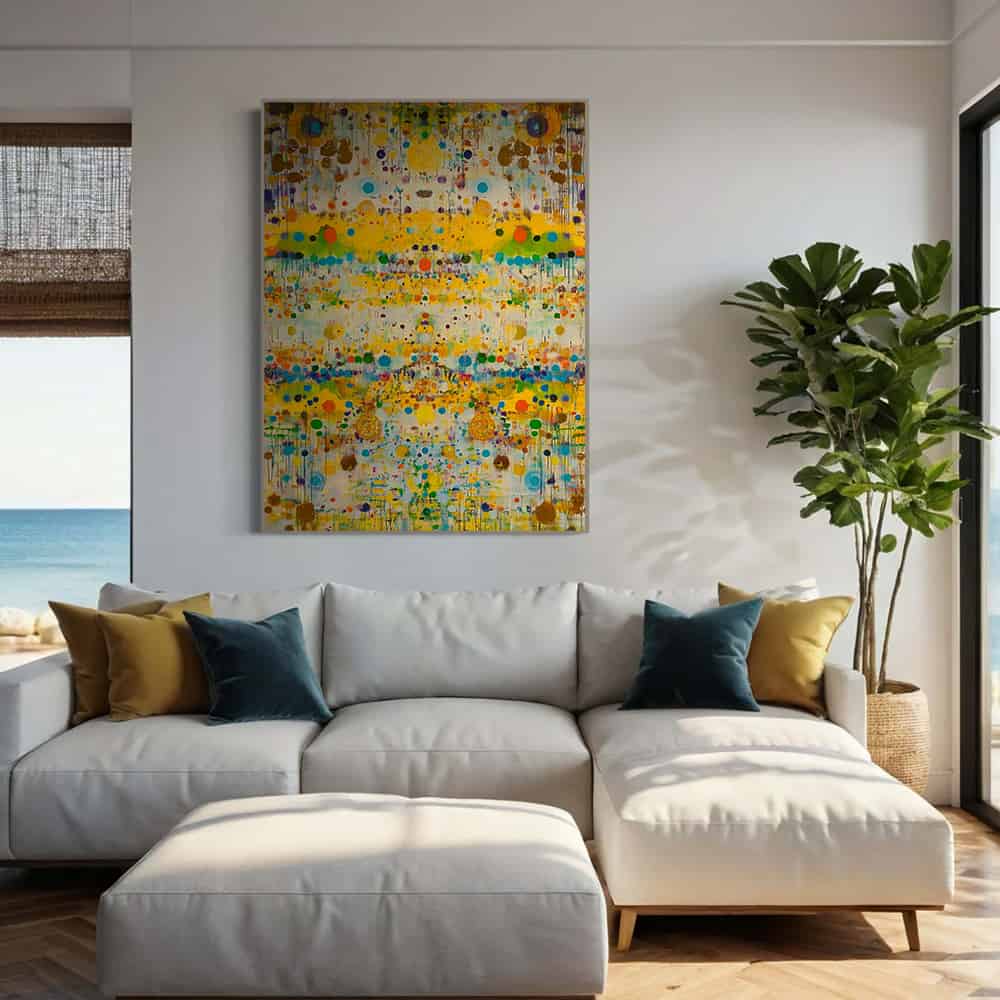 COLOR ABSTRACT ART "JUBILEE MIRAGE"