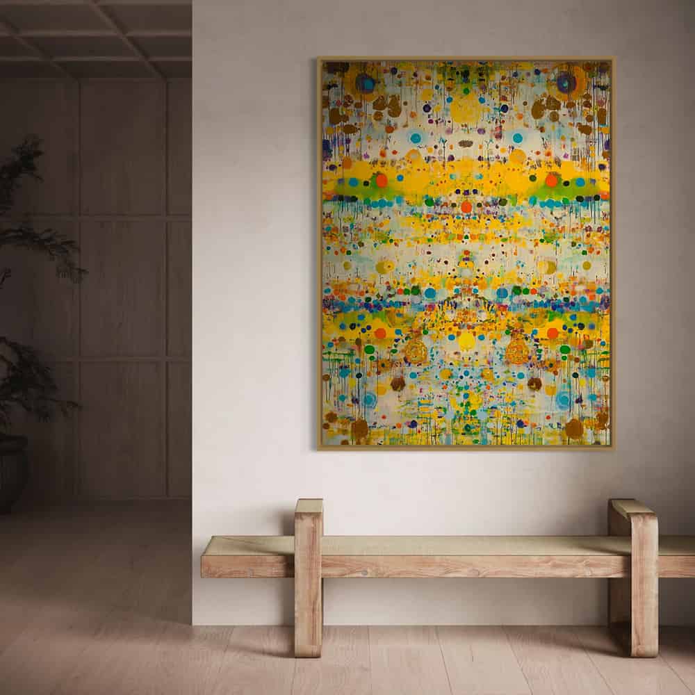 COLOR ABSTRACT ART "JUBILEE MIRAGE"