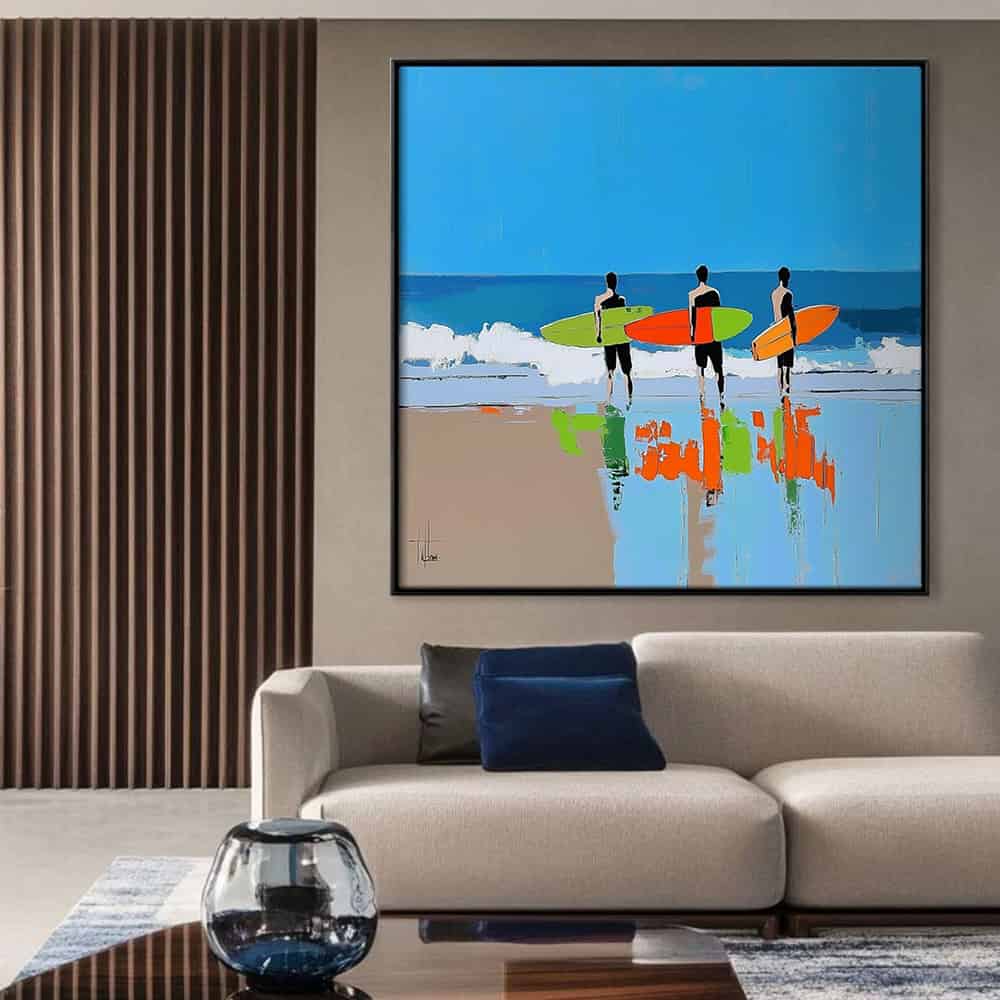 SEA & BEACH ART "WAVEBOUND"