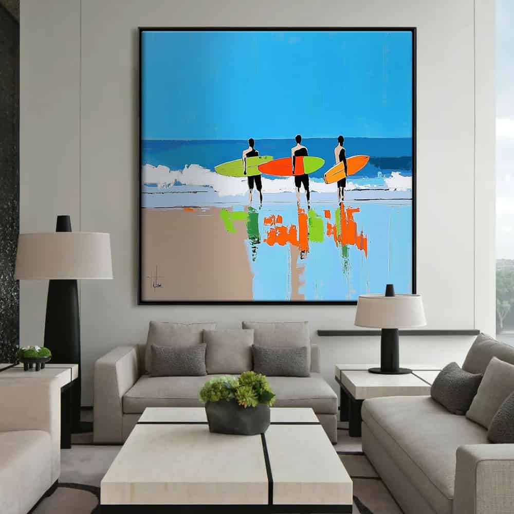 SEA & BEACH ART "WAVEBOUND"