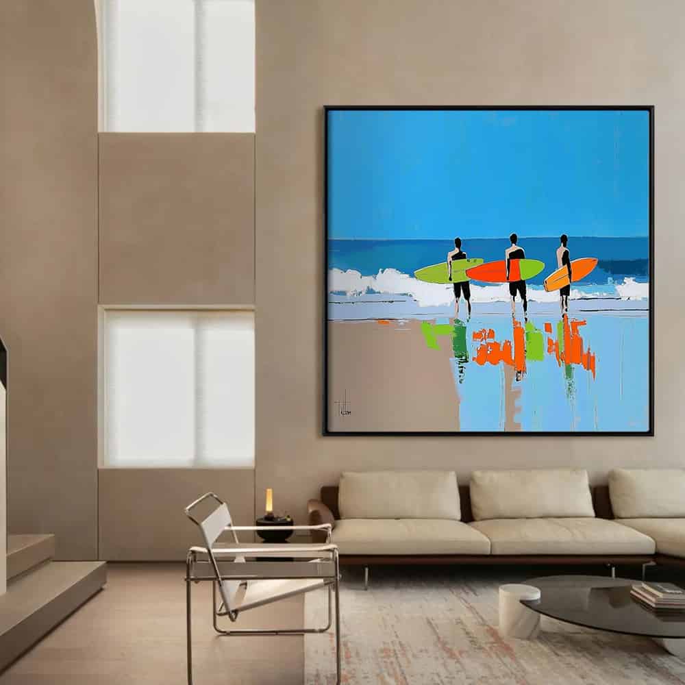SEA & BEACH ART "WAVEBOUND"