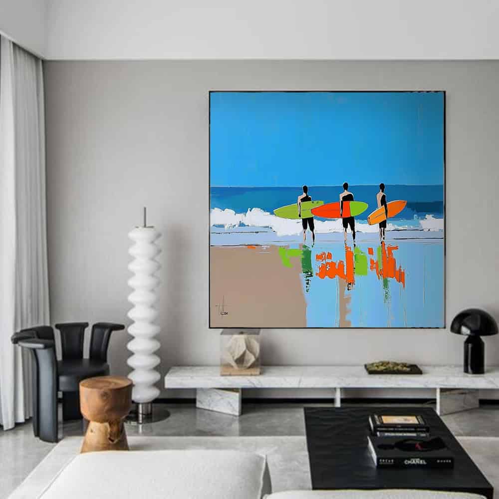 SEA & BEACH ART "WAVEBOUND"