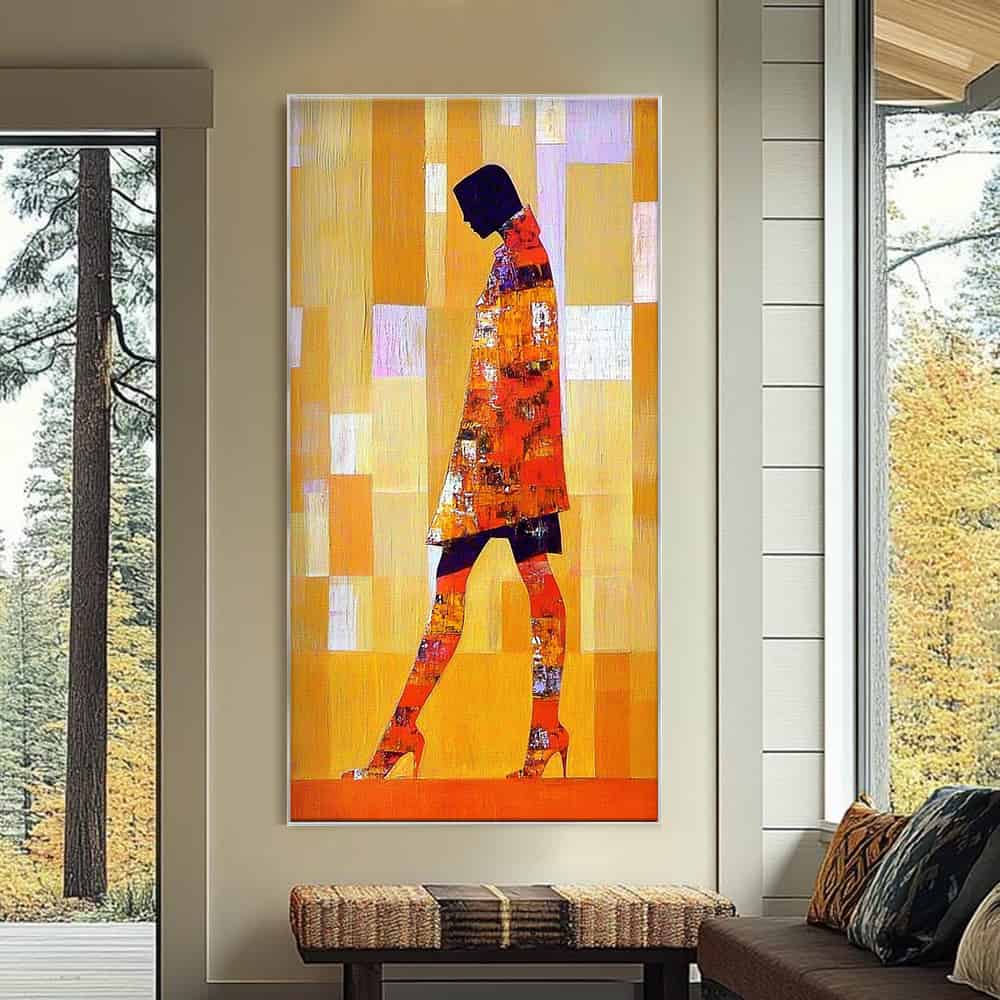GEOMETRIC ART "CONCRETE CATWALK"