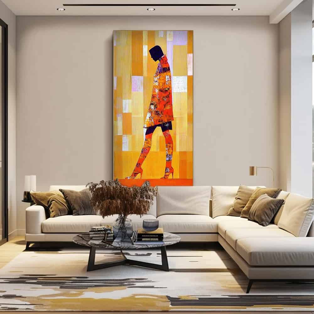 GEOMETRIC ART "CONCRETE CATWALK"