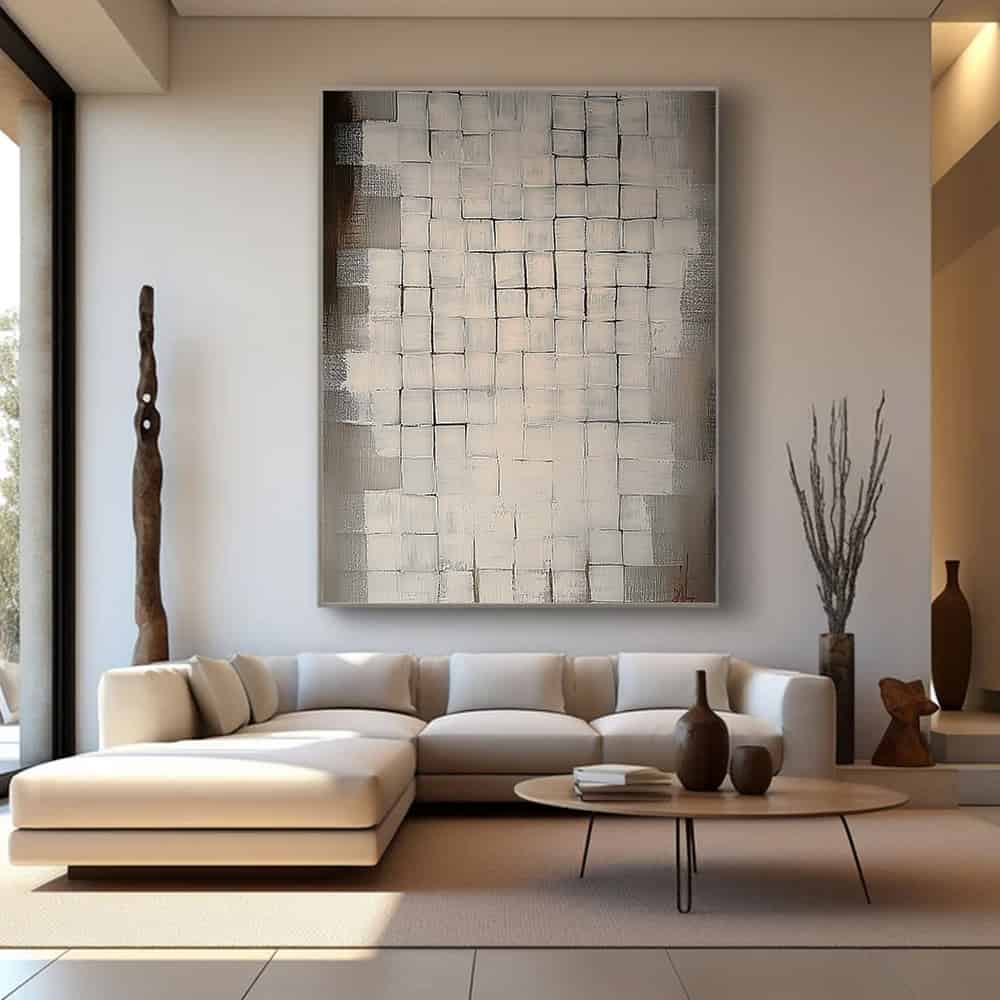 GEOMETRIC ART "FADED MOSAIC"