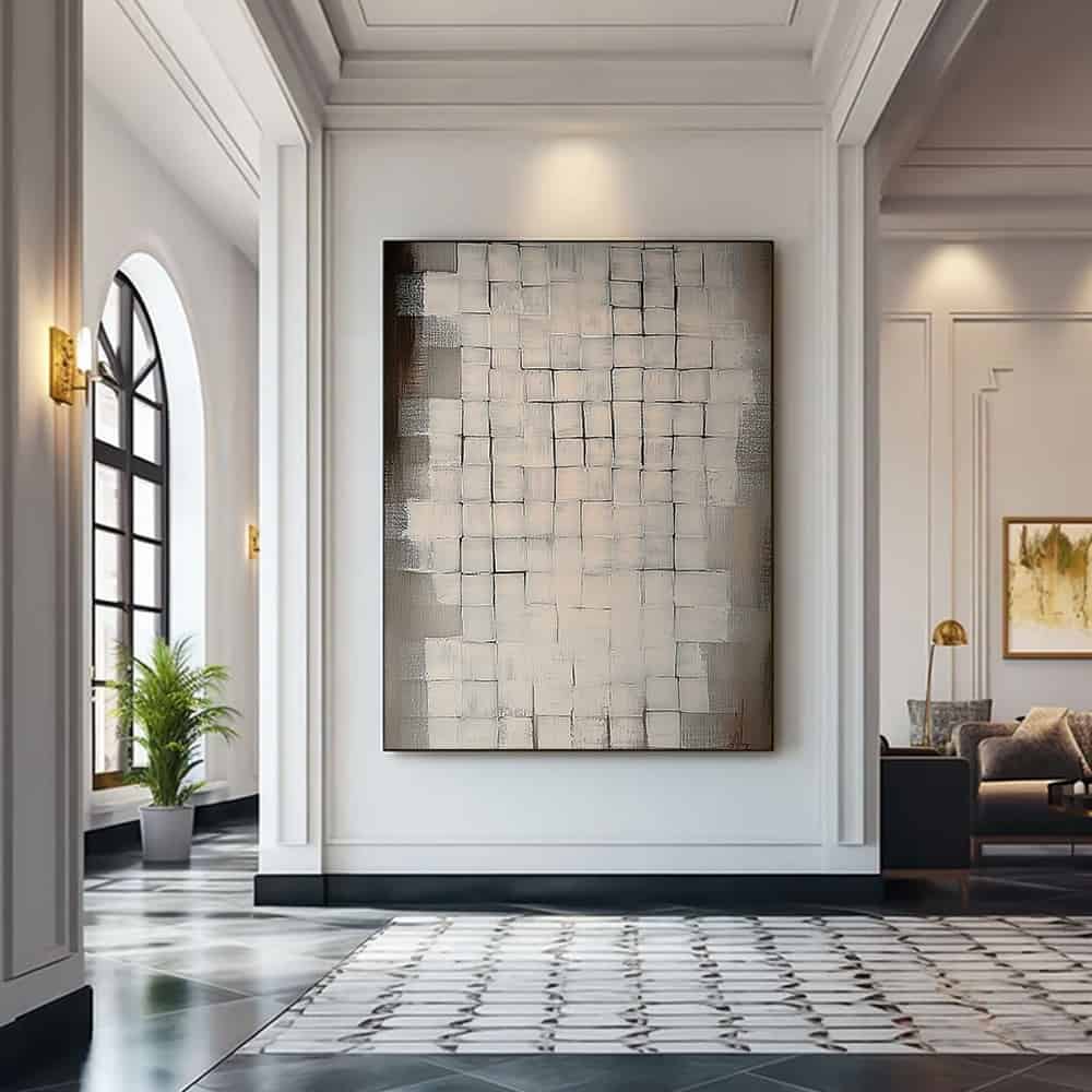 GEOMETRIC ART "FADED MOSAIC"