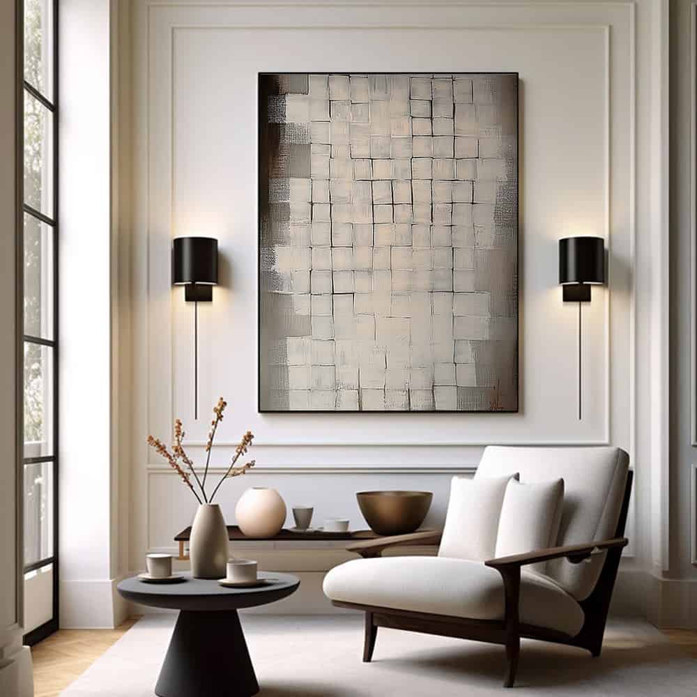 GEOMETRIC ART "FADED MOSAIC"
