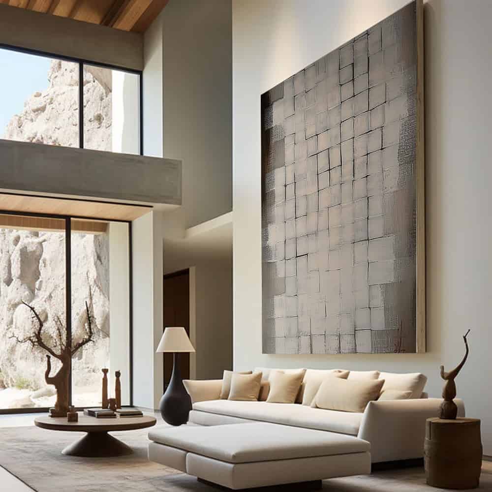GEOMETRIC ART "FADED MOSAIC"
