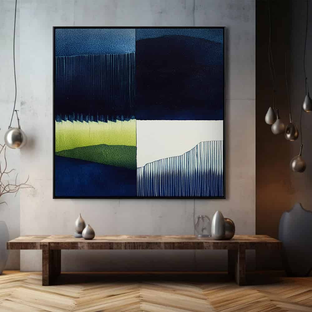 GEOMETRIC ART "LANDSCAPE QUARTET"