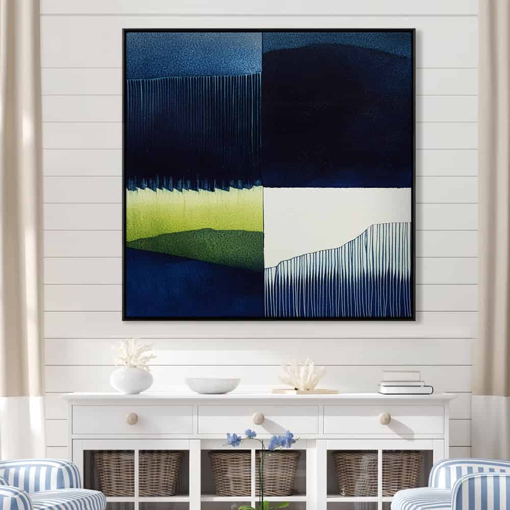GEOMETRIC ART "LANDSCAPE QUARTET"