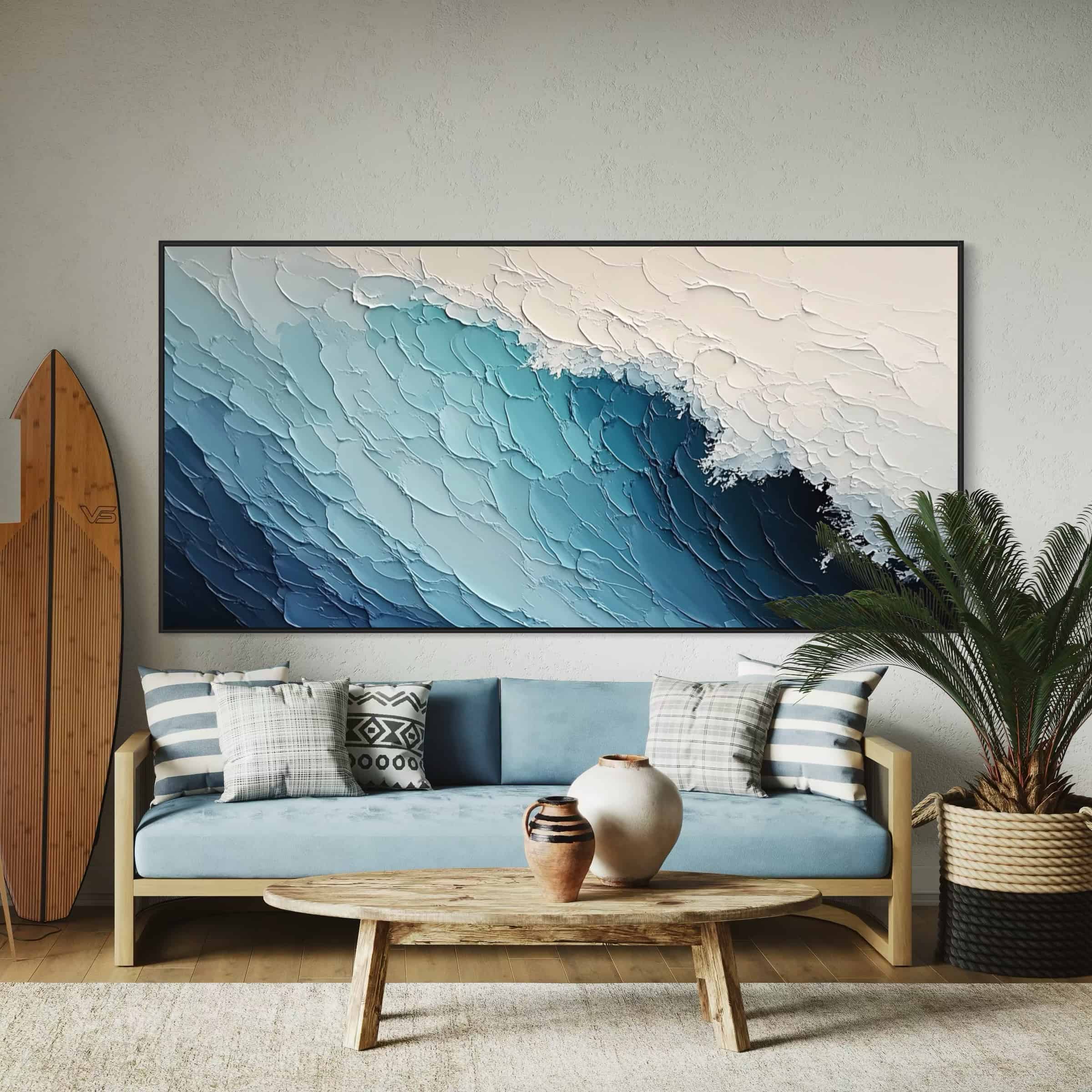 SEA & BEACH ART "FROZEN WAVE"